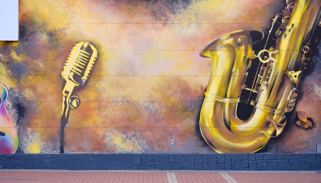 paint street wall grafitti music 2710975